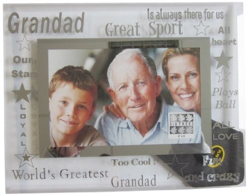 Sixtrees glass photo frame 6x4 - glass,