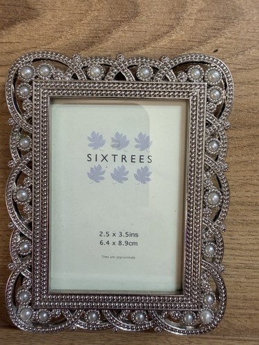 Sixtrees ornate silver tone - ornate,