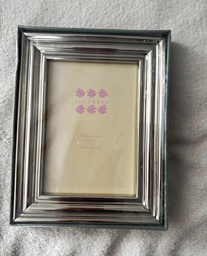 Sixtrees silver plated 5x7 - silver,