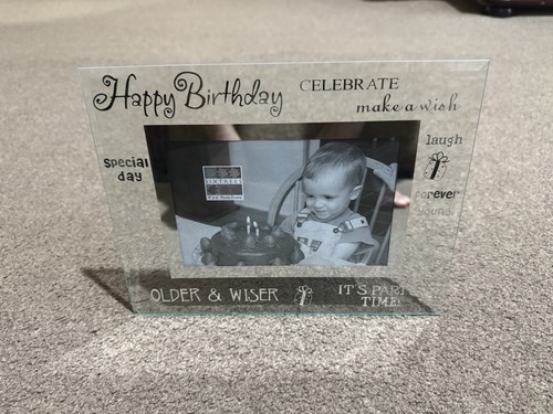 Sixtrees glass photo frame - glass,