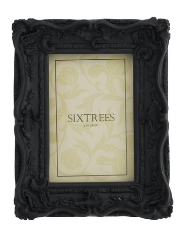 Shabby chic very ornate black - chic,
