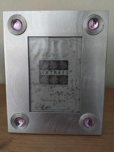 Photo frame 20x16 brushed - frame,